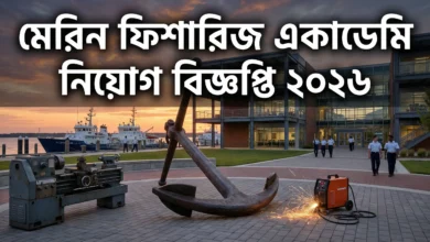 মেরিন ফিশারিজ একাডেমি নিয়োগ বিজ্ঞপ্তি ২০২৬