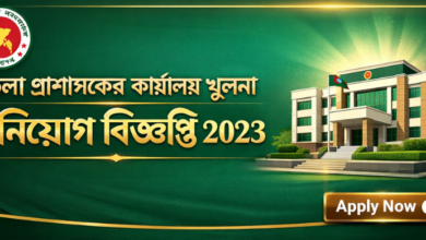 DC Office Khulna Job Circular 2023